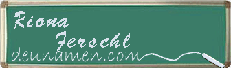 Riona Ferschl Visitenkarte
